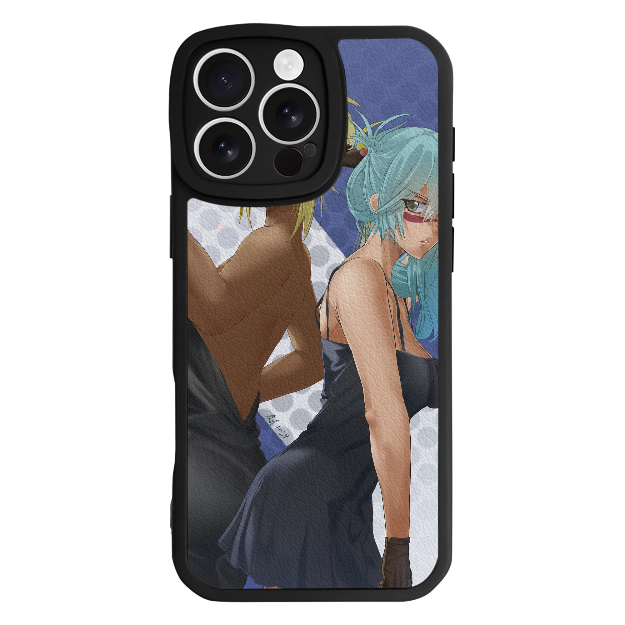 （画像用） ブリーチ BLEACH 【iPhone 16シリーズ対応】シリコンスマホケース（レザー調） 材質：シリコン